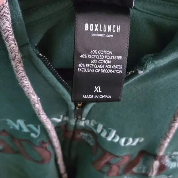 Studio Ghibli My Neighbor Totoro Boxlunch Exclsuive Hoodie XL - Picture 6 of 9